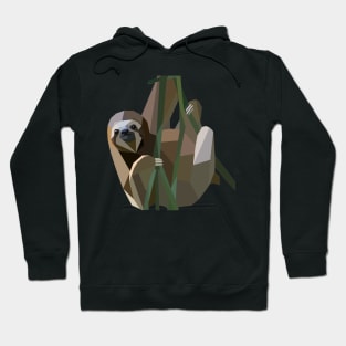 Clear Sloth Geo Hoodie